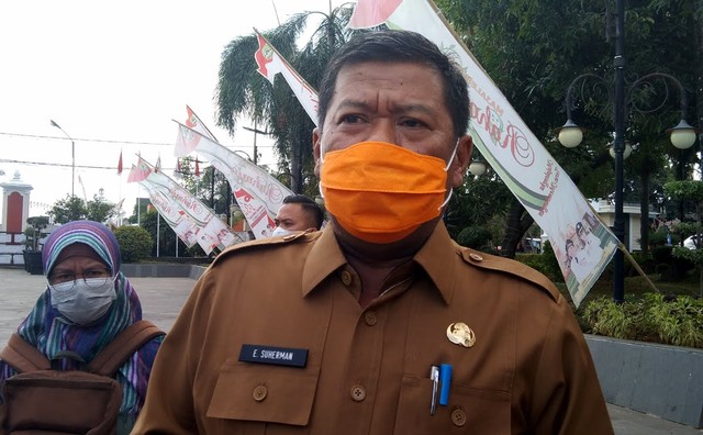 Sekretaris Daerah Kabupaten Majalengka, Eman Suherman. (Foto: Erick Disy/CIREMAITODAY)