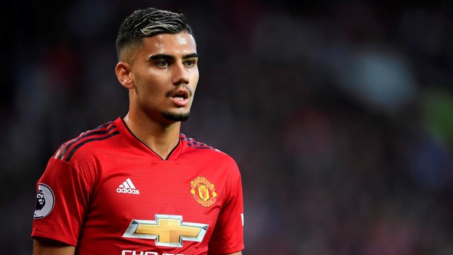 Gelandang Manchester United asal Brasil, Andreas Pereira. Foto: Getty Images/Michael Regan