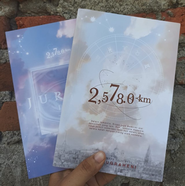 Buku 2,578.0 km karya Ayu Nugraheni (Sumber Foto : Dokumentasi Pribadi)