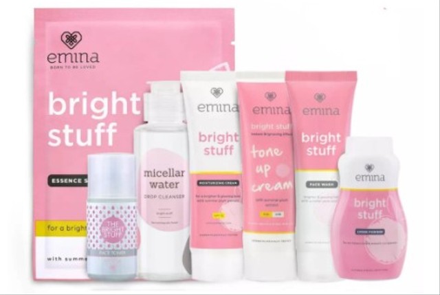 Ilustrasi Urutan skincare Emina. Foto: Shopee