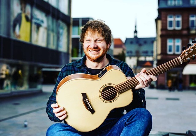 Musisi dan penyanyi Ed Sheeran. Foto: Instagram @edsheerandouble