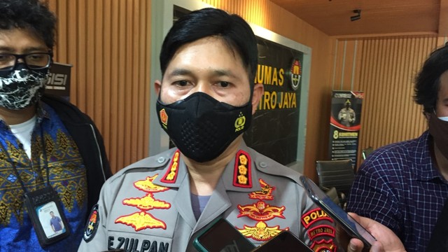 Kabid Humas Polda Metro Jaya, Kombes Pol Endra Zulpan di Mapolda Metro Jaya, Rabu (1/12). Foto: Jonathan Devin/kumparan