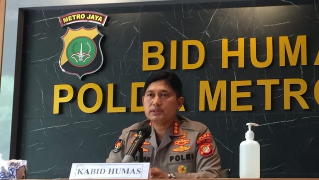 Kabid Humas Polda Metro Jaya, Kombes Pol Endra Zulpan di Mapolda Metro Jaya, Rabu (1/12). Foto: Jonathan Devin/kumparan
