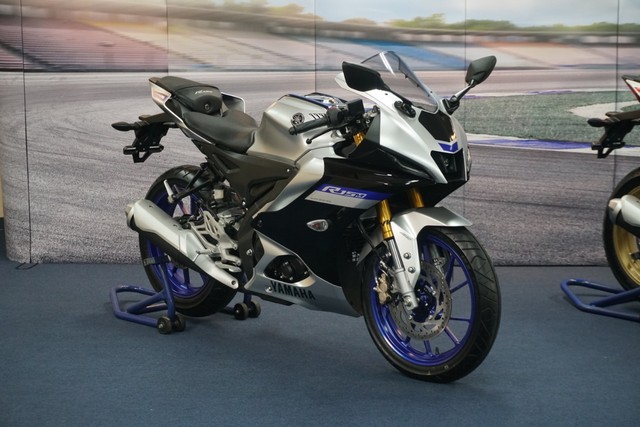 Yamaha R15M resmi meluncur di Indonesia pada Rabu (1/12/2021) Foto: Gesit Prayogi/kumparan