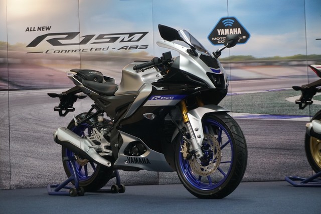 Yamaha R15M resmi meluncur di Indonesia pada Rabu (1/12/2021) Foto: Gesit Prayogi/kumparan