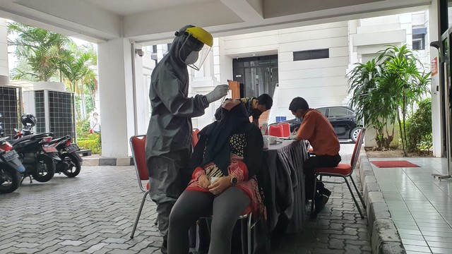 Ilustrasi swab antigen. Foto: Sandra/Tugu Jogja