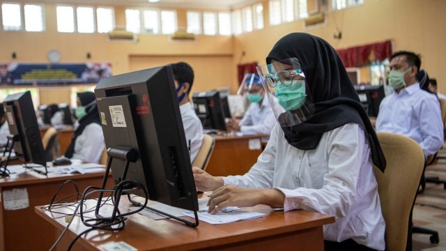 Ilustrasi seleksi pegawai pemerintah. Foto: Nova Wahyudi/ANTARA FOTO
