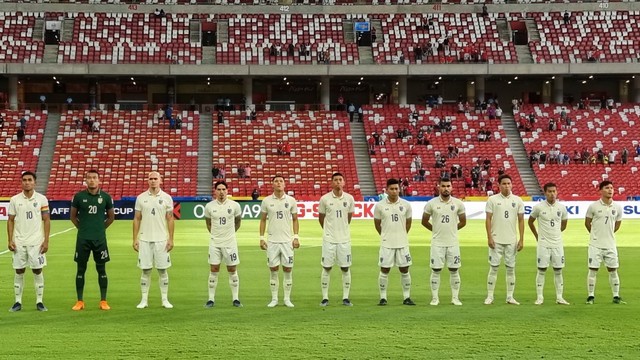 Timnas Thailand di Piala AFF 2020. Foto: Twitter/@AFFPresse
