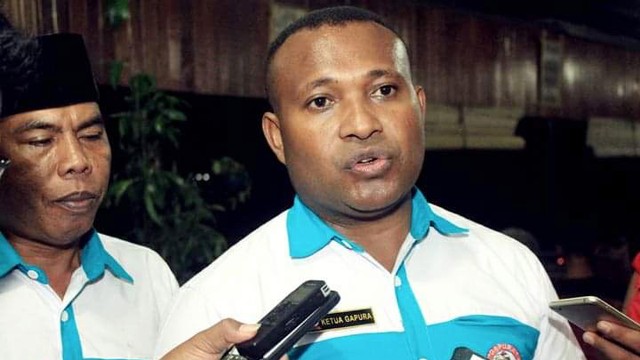 Ketua Gerakan Pemuda Jayapura (Gapura) Jack Puraro. 