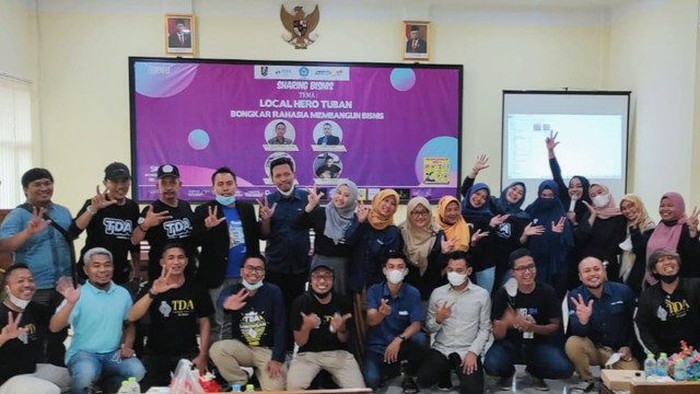 Komunitas TDA Tuban menggelar TDA Tuban Goes To Campus. dok