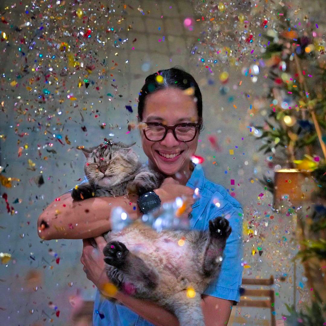 Dikta ingin bikin animasi tentang kucing miliknya. Foto: Instagram @dikta