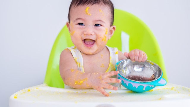 Ilustrasi ide menu MPASI 6 bulan selama sebulan. Foto: Shutterstock