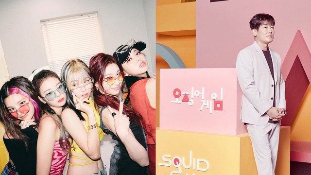 ITZY dan Aktor Squid Game Heo Sung Tae dok ig @itzy.all.in.us & @netflixkr