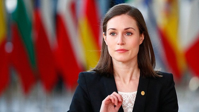 PM Finlandia yang kini berstatus pemimpin termuda di dunia, Sanna Marin.