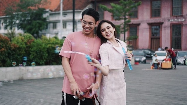 Laura Anna dan Gaga Muhammad. Foto: Instagram/@edlnlaura