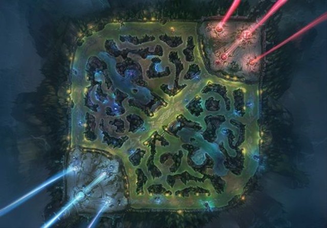 Map Land of Dawn di Mobile Legends. (sumber: pinterest)