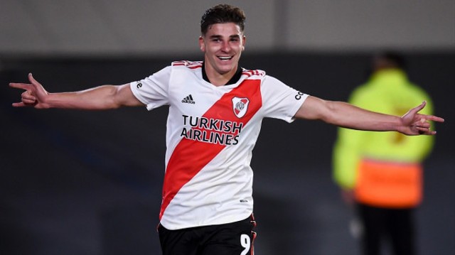 Pemain River Plate dan Timnas Argentina, Julian Alvarez. Foto: Getty Images