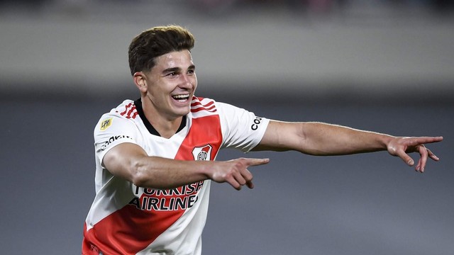 Pemain River Plate dan Timnas Argentina, Julian Alvarez. Foto: Getty Images