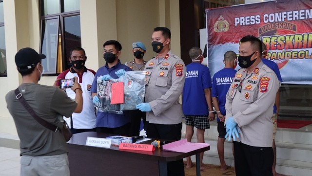3 Tersangka pelaku penganiayaan di Pandegelang. Foto: Dok. Istimewa