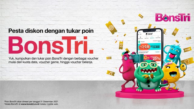 Ilustrasi BonsTri. Foto: Tri