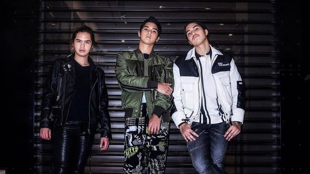 Al Ghazali, El Rumi,dan Dul Jaelani. Foto: Instagram/@alghazali7