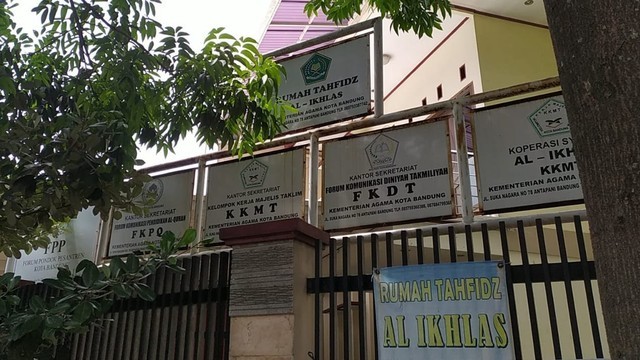 Rumah Tahfid Al-Ikhlas tempat Herry Wirawan melakukan kejahatannya. Foto: Istimewa