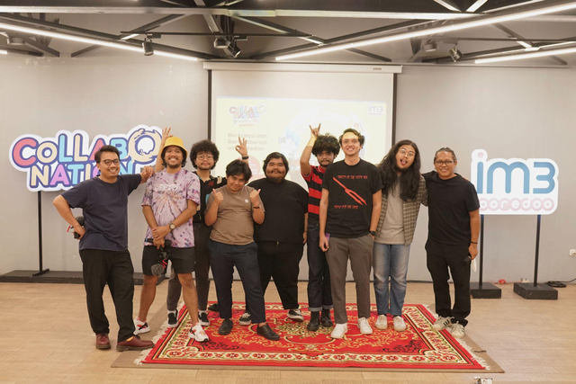 Keseruan Collabonation Creative City di Makassar. Dok. IM3 Ooredoo.