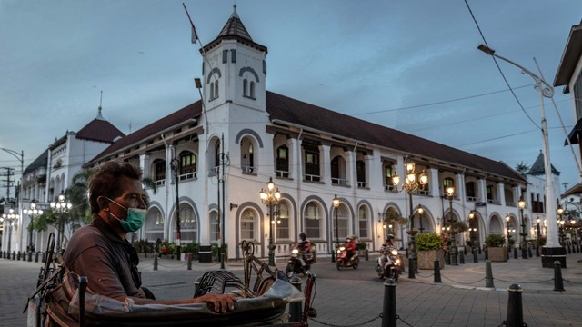 Ilustrasi kawasan Kota Lama Semarang. Foto: Aji Styawan/ANTARA FOTO