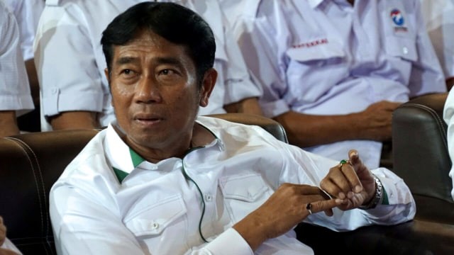 Haji Lulung di Deklarasi Perindo untuk Anies-Sandi. Foto: Aditia Noviansyah/kumparan