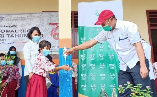 Lokasi pembangunan sumur bor dipilih di Dusun Belalangan dan SDN 183 Dusun Palang Desa Lubuk Bernai. Foto: Jambikita.id