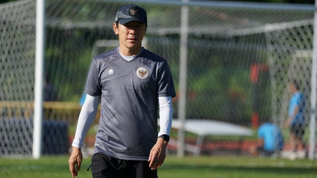 Pelatih Timnas Indonesia, Shin Tae-yong. Foto: PSSI