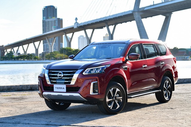 Tampilan eksterior Nissan Terra facelift di Thailand Foto: Paultan