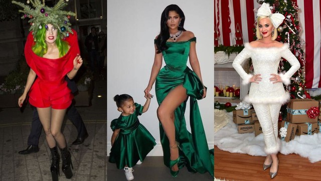 Kostum Natal Ikonik 5 Selebriti Dunia Foto: Instagram