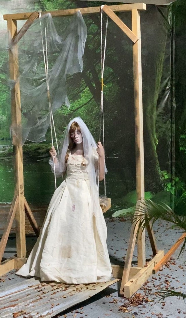 Karakter hantu di Wahana Rumah Hantu Gaia Bumi Raya City. Foto: Dok. Gaia Bumi Raya City