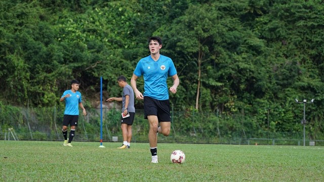 Elkan Baggott bersama Timnas Indonesia.
 Foto: PSSI