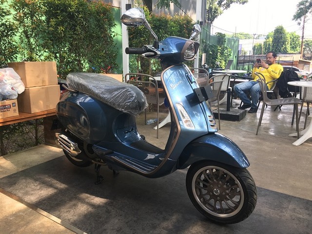 Vespa Sprint 10th Anniversary Piaggio Indonesia. Foto: Sena Pratama/kumparan