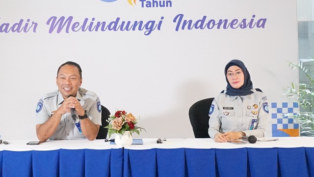 Direktur Utama PT Jasa Raharja, Rivan Achmad Purwantono, menyebutkan telah melakukan beberapa persiapan, guna antisipasi kemungkinan yang akan terjadi di jalanan. Foto: Jasa Raharja