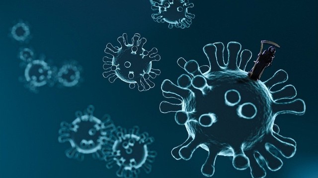 Ilustrasi virus corona. Foto: Pixabay