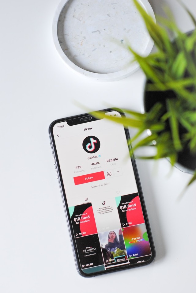 Ilustrasi cara menyimpan video Tiktok ke galeri ponsel. Sumber: Unsplash