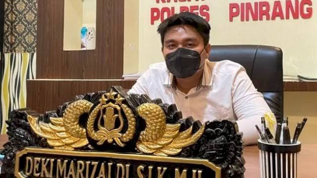 Kasat Reskrim Polres Pinrang, AKP Deki Marizaldi. Foto: Dok. Istimewa