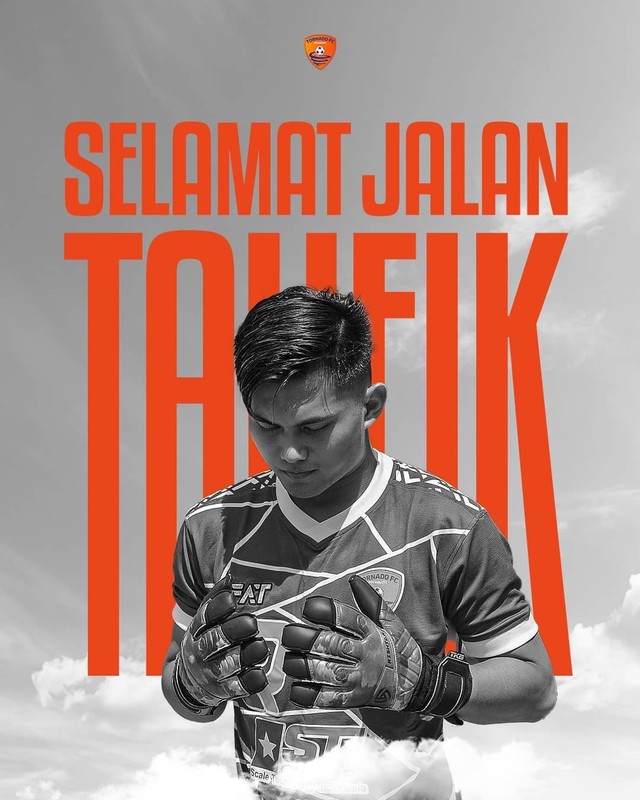 KIPER Tornado FC, Taufik Ramsyah. 