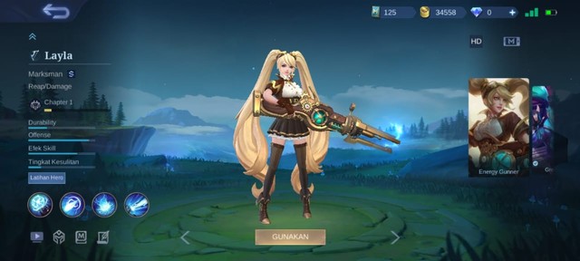 Hero Layla di Mobile Legends. (Foto: Mobile Legends)
