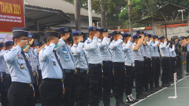 Lapas Cikarang Tingkatkan Kewaspadaan Jelang Natal dan Tahun Baru 2022