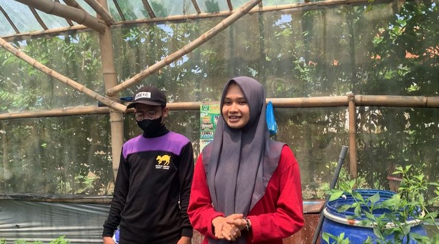 Mahasiswa IGTF menyampaikan pembuatan POC (Sumber Gambar Pribadi oleh Tim IGTF Planet Nufo)