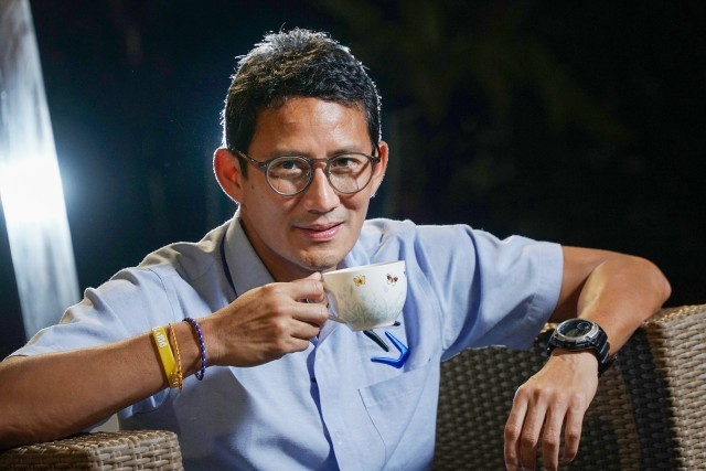 Sandiaga Uno. Foto: Jamal Ramadhan/kumparan