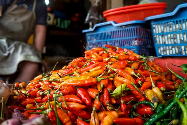 Cabai rawit merah. Foto: Iqbal Firdaus/kumparan