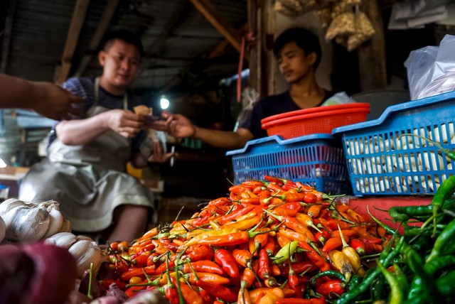 Cabai rawit merah. Foto: Iqbal Firdaus/kumparan 