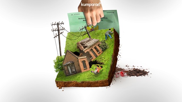 Infografik modus mafia tanah. Foto: kumparan