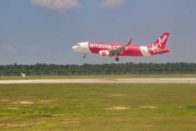 Ilustrasi Pesawat AirAsia. Foto: Pixabay