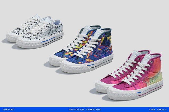 Sepatu Compass x Tame Impala dok IG sepatucompass